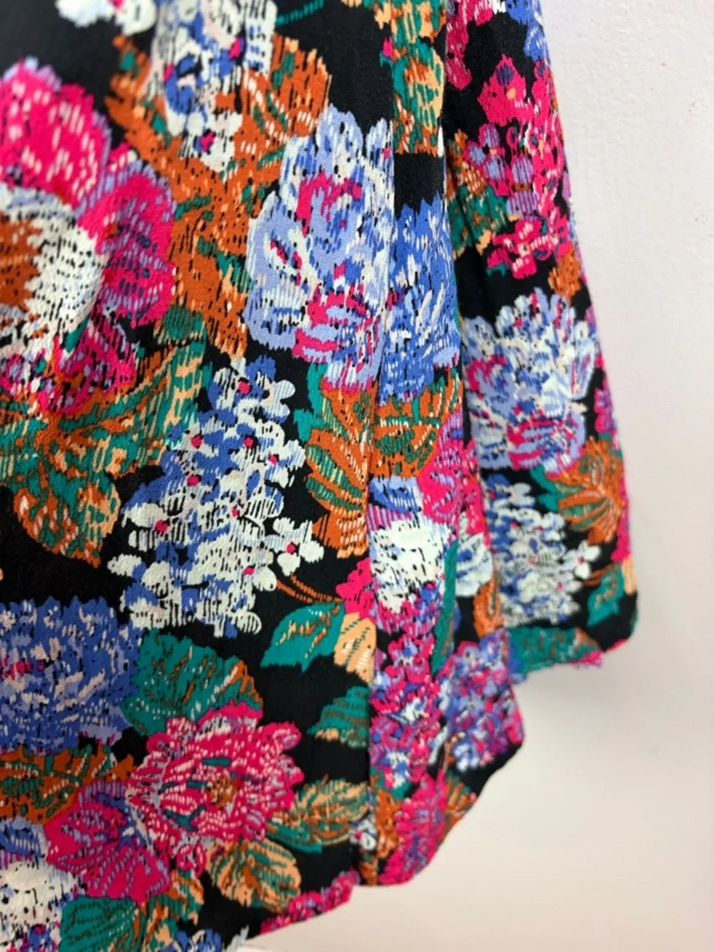 Rolla’s Eve Tapestry Dress Floral Midi Fit & Flare Spaghetti Strap XS - Picture 11 of 16